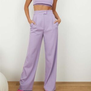 Hello Molly Lilac Trousers XS